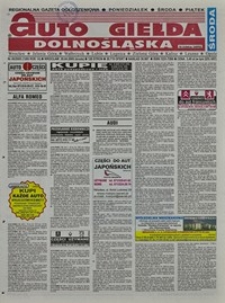 Auto Giełda Dolnośląska : regionalna gazeta ogłoszeniowa, 2005, nr 45 (1285) [20.04]