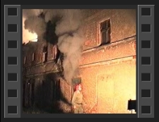 Łomnica : gaszenie pożaru [Film]