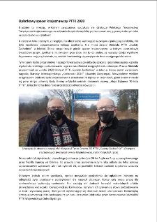 Opłatkowy spacer krajoznawczy PTTK 2020 [Dokument elektroniczny]