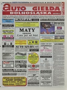 Auto Giełda Dolnośląska : regionalna gazeta ogłoszeniowa, 2005, nr 46 (1286) [22.04]