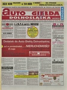 Auto Giełda Dolnośląska : regionalna gazeta ogłoszeniowa, 2005, nr 50 (1290) [4.05]