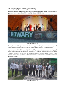 XVII Muzyczny Ogr&oacute;d Liczyrzepy zakończony [Dokument elektroniczny]