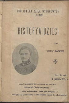 Historya dzieci