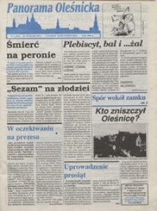 Panorama Oleśnicka: tygodnik Ziemi Oleśnickiej, 1994, nr 3