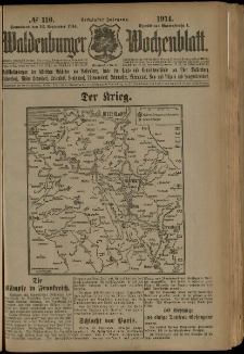 Waldenburger Wochenblatt, Jg. 60, 1914, nr 110