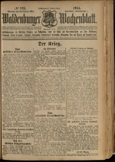 Waldenburger Wochenblatt, Jg. 60, 1914, nr 123