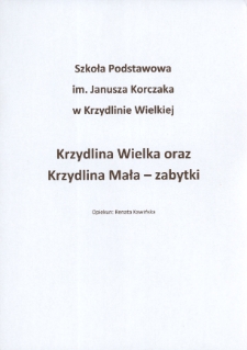 Konkurs Zabytki gminy Wołów - Krzydlina Wielka oraz Krzydlina Mała [Dokument elektroniczny]