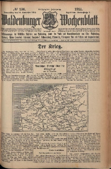 Waldenburger Wochenblatt, Jg. 60, 1914, nr 136