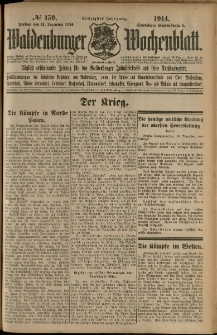 Waldenburger Wochenblatt, Jg. 60, 1914, nr 159