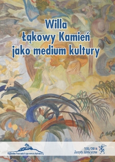 Zeszyty Historyczne. Willa Łąkowy Kamień jako medium kultury, 2016, nr 1 (5) [Dokument elektroniczny]