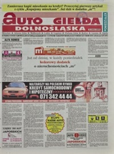 Auto Giełda Dolnośląska : regionalna gazeta ogłoszeniowa, 2005, nr 76 (1316) [4.07]