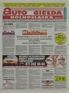 Auto Giełda Dolnośląska : regionalna gazeta ogłoszeniowa, 2005, nr 79 (1319) [11.07]