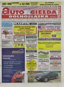Auto Giełda Dolnośląska : regionalna gazeta ogłoszeniowa, 2005, nr 93 (1333) [12.08]