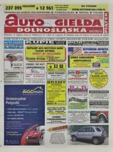 Auto Giełda Dolnośląska : regionalna gazeta ogłoszeniowa, 2005, nr 95 (1335) [19.08]