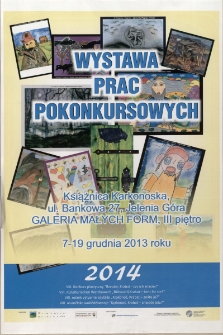 Wystawa prac pokonkursowych : VIII Konkursu plastycznego "Rzepiór, Krabat - czy ich znacie?" - plakat [Dokument elektroniczny]