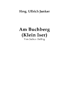 Am Buchberg (Klein Iser) [Dokument elektroniczny]