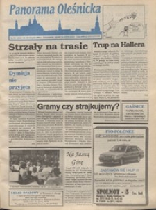 Panorama Oleśnicka: tygodnik Ziemi Oleśnickiej, 1994, nr 33
