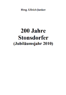 200 Jahre Stonsdorfer (2010) [Dokument elektroniczny]