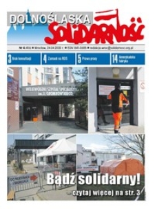 Dolnośląska Solidarność, 2020, nr 4 (416)