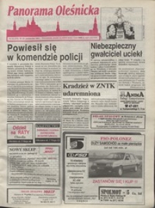 Panorama Oleśnicka: tygodnik Ziemi Oleśnickiej, 1994, nr 42