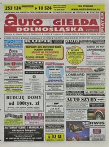 Auto Giełda Dolnośląska : regionalna gazeta ogłoszeniowa, 2005, nr 110 (1350) [23.09]