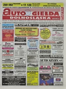 Auto Giełda Dolnośląska : regionalna gazeta ogłoszeniowa, 2005, nr 113 (1353) [30.09]