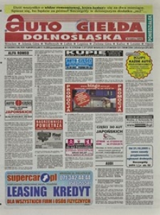 Auto Giełda Dolnośląska : regionalna gazeta ogłoszeniowa, 2005, nr 126 (1366) [31.10]