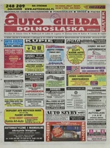 Auto Giełda Dolnośląska : regionalna gazeta ogłoszeniowa, 2005, nr 128 (1368) [4.11]