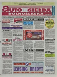 Auto Giełda Dolnośląska : regionalna gazeta ogłoszeniowa, 2005, nr 131 (1371) [14.11]