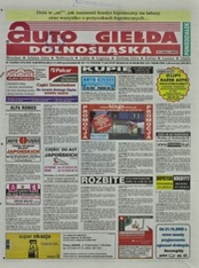 Auto Giełda Dolnośląska : regionalna gazeta ogłoszeniowa, 2005, nr 134 (1374) [21.11]