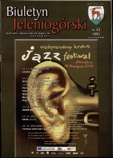 Biuletyn Jeleniog&oacute;rski : bezpłatny miesięcznik informacyjny, 2010, nr 11 (35)