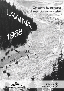 Zeszyty Historyczne. Lawina 1968. Zmarłym ku pamięci. Żywym ku przestrodze, 2018, nr 1 (17) [Dokument elektroniczny]