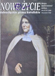 Nowe Życie: dolnośląskie pismo katolickie: religia, kultura, społeczeństwo, 1998, nr 9 (288)