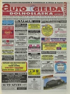 Auto Giełda Dolnośląska : regionalna gazeta ogłoszeniowa, 2005, nr 139 (1379) [2.12]