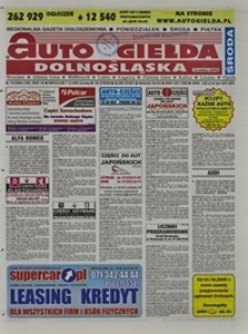 Auto Giełda Dolnośląska : regionalna gazeta ogłoszeniowa, 2005, nr 141 (1381) [7.12]