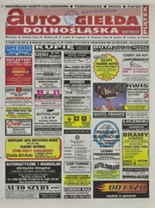 Auto Giełda Dolnośląska : regionalna gazeta ogłoszeniowa, 2005, nr 142 (1382) [9.12]