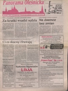 Panorama Oleśnicka: tygodnik Ziemi Oleśnickiej, 1996, nr 33