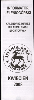 Informator Jeleniogórski, 2008, kwiecień