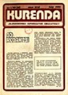 Kurenda : jeleniogórski informator oświatowy, 1989, nr 1 (15)