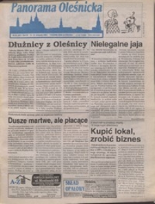 Panorama Oleśnicka: tygodnik Ziemi Oleśnickiej, 1996, nr 46