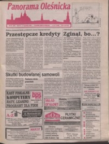 Panorama Oleśnicka: tygodnik Ziemi Oleśnickiej, 1996, nr 49