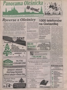Panorama Oleśnicka: tygodnik Ziemi Oleśnickiej, 1996, nr 52/53