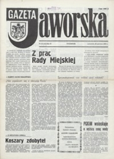 Gazeta Jaworska, 1991, nr 25