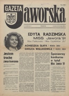 Gazeta Jaworska, 1991, nr 39