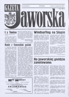Gazeta Jaworska, 1991, nr 42