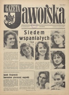 Gazeta Jaworska, 1992, nr 23