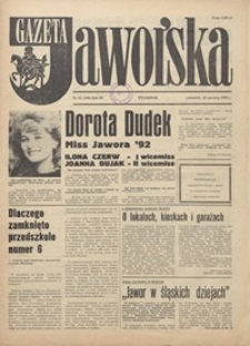 Gazeta Jaworska, 1992, nr 24