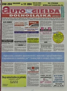 Auto Giełda Dolnośląska : regionalna gazeta ogłoszeniowa, 2006, nr 3 (1392) [9.01]