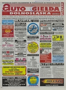Auto Giełda Dolnośląska : regionalna gazeta ogłoszeniowa, 2006, nr 5 (1394) [13.01]