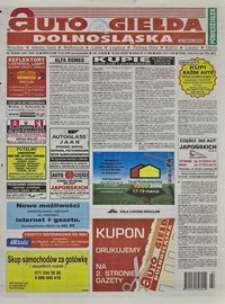 Auto Giełda Dolnośląska : regionalna gazeta ogłoszeniowa, 2006, nr 18 (1407) [13.02]